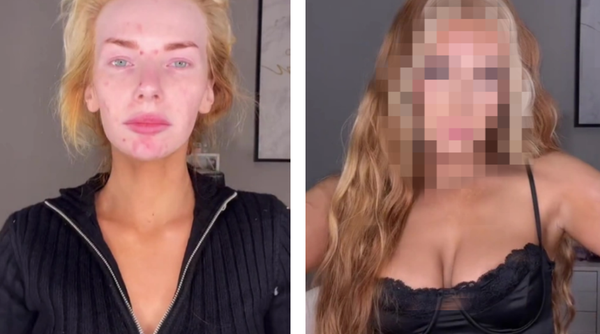 Makyajla yaşadığı değişim şaşkınlık yarattı! Güzelliğiyle büyüledi