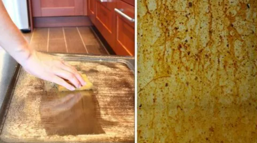 Fırın camını ovalamadan tertemiz yapıyor! İnat&ccedil;ı yağları zahmetsizce silip s&uuml;p&uuml;ren y&ouml;ntem