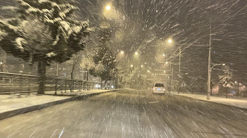 Malatya, Adıyaman ve Kilis'te kar yağışı