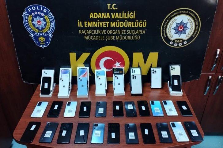 Adana'da kaçakçılık operasyonunda 7 zanlı yakalandı