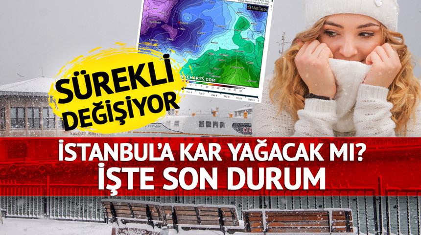 Sürekli değişiyor! İstanbul için kar yağışında son tahminler geldi 'Siklonun konumu...' Son dakika tüm yurtta 3-7 Şubat hava durumu tahmini