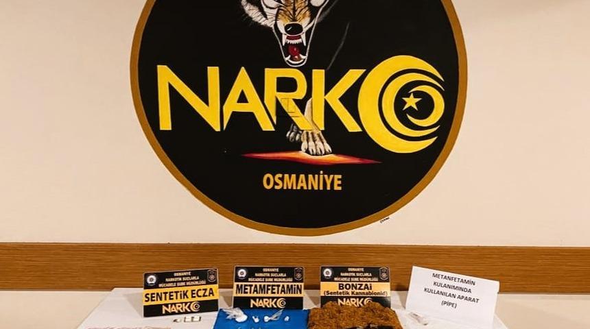 Osmaniye’de uyuşturucu operasyonu: 2 gözaltı
