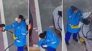 Sosyal medyada tepki çeken anlar! Lüks aracıyla benzin almaya geldi... Paraları çalışanın suratına fırlattı