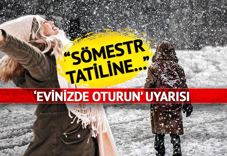 'Evinizde oturun' İstanbullular dikkat! Çarpıcı kar uyarısı... Sömestr tatili uzayacak mı? Kar tatili olur mu? Son dakika yurt geneli 3-7 Şubat hava durumu tahmini