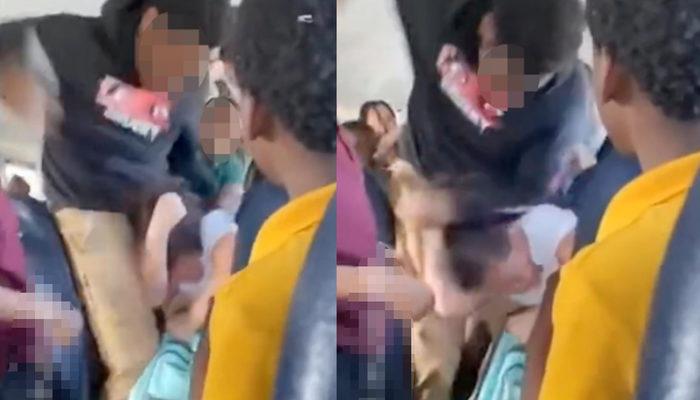 Okul servisinde dehşet! 9 yaşındaki kız öğrenciyi böyle dövdüler