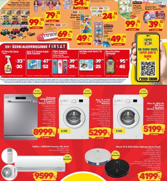 ŞOK'ta 25 TL üzeri alışverişe fırsat! 4 - 7 Şubat kataloğu yayınlandı: Tuvalet kağıdı 52 TL, şampuan 29 TL'den satılacak