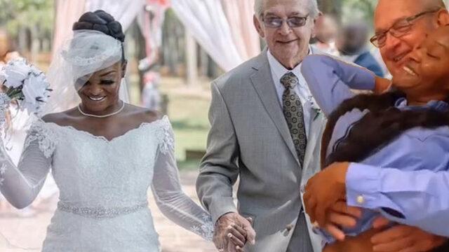 Gelin 24, damat ise 85 yaşında! Aralarındaki yaş farkı eleştirelere neden oldu... En büyük hayallerini açıkladılar