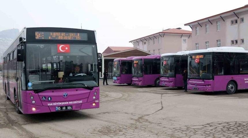 Van Büyükşehir Belediyesi 1 yılda 16 milyon yolcu taşıdı