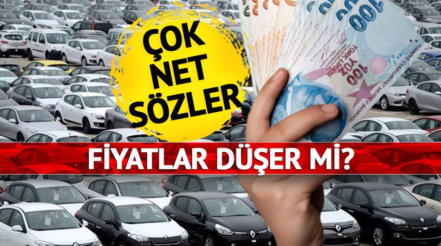 ‘Çok net söyleyebiliriz’ diyerek açıkladı! İkinci el araba fiyatları düşer mi? 'Gücü 10 yaş üzerine yeten...' Bu sözlerle son noktayı koydu
