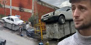 &Ccedil;&ouml;pe atılan ara&ccedil; T&uuml;rkiye'nin g&uuml;ndemine oturdu! 'Beynimden vurulmuşa d&ouml;nd&uuml;m'