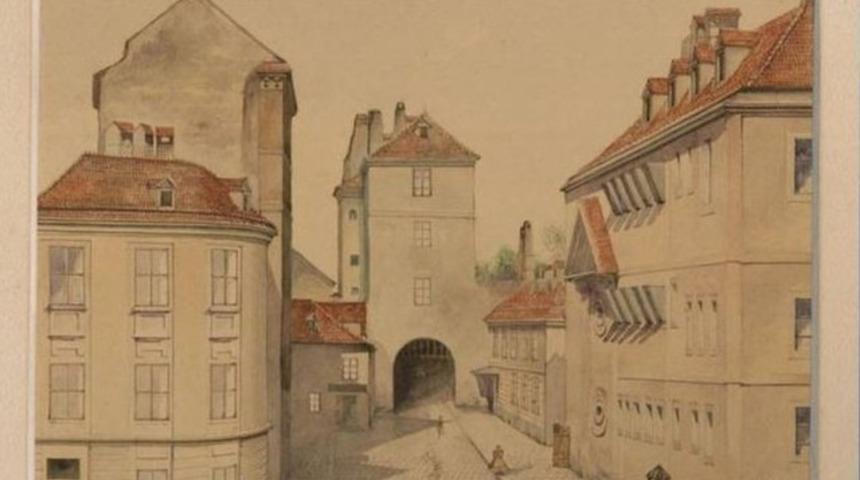 Eskiciden aldığı tablo Adolf Hitler'in &ccedil;ıkınca &ccedil;atıya sakladı