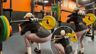 Spor salonunda ağırlık kaldırırken bir anda kilitlendi! Ağırlığın altında kalan kadının yardım çığlıklarına koştular