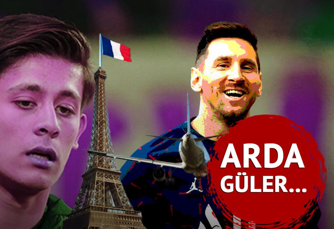 Messi ile takım arkadaşı mı olacak? PSG Fenerbah&ccedil;e'ye Arda G&uuml;ler i&ccedil;in teklif yaptı... Sarı-Lacivertli y&ouml;netimden bu teklife yanıt geldi
