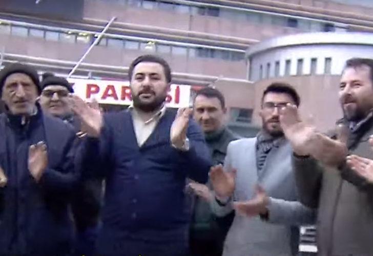 Taksicilerden CHP iddiası! 600 km yol kat edip Ankara'ya geldiler... Genel Merkez önünde hareketli anlar
