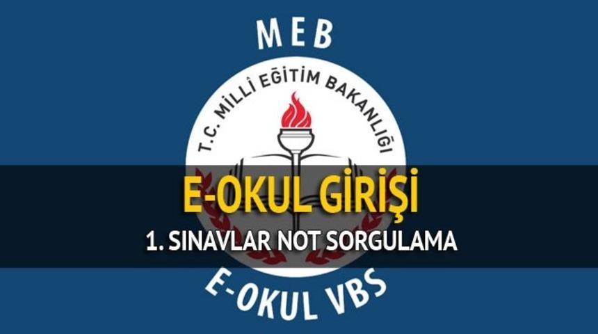 E-okul 2017 1. sınav sonuçları öğrenme: Öğrenciler ile veliler için E-okul girişi yani VBS ile not sorgulama