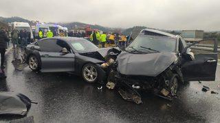 Bursa’da otoyolda zincirleme kaza: 4 ölü, 7 yaralı