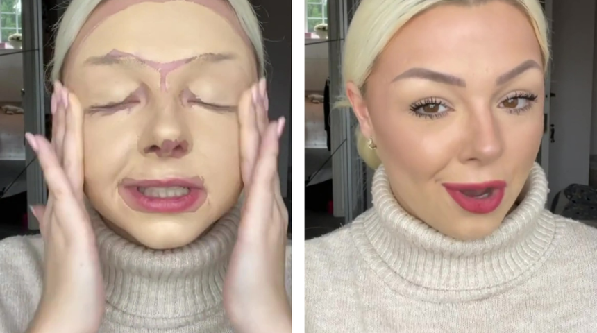 TikTok'ta viral oldu! Bu fondöten hilesi pürüzsüz bir cilt sağlıyor