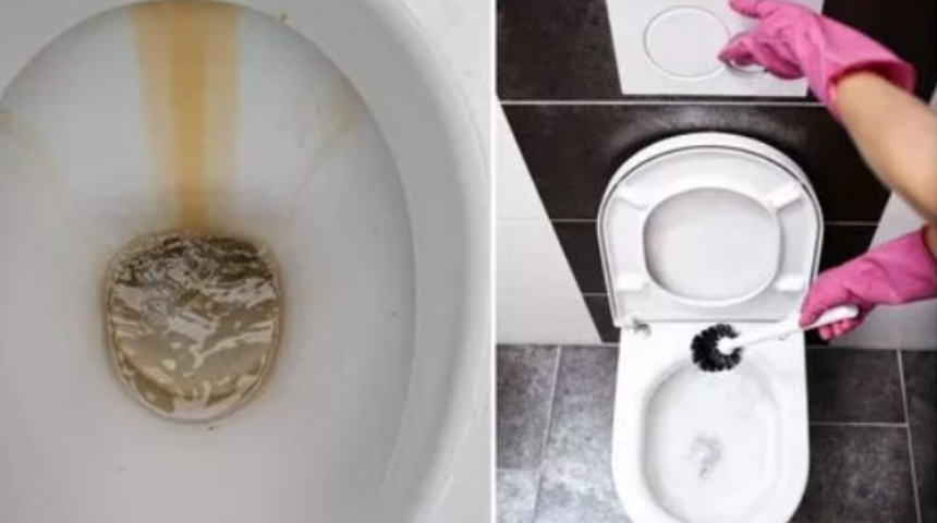 Sadece 10 dakikada tuvaletteki kireci s&ouml;ker atar! Sararmış tuvalet taşlarından ve kire&ccedil;lerden kurtulmak i&ccedil;in...