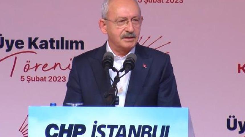 Kılıçdaroğlu partisinin üye katılım töreninde böyle seslendi: CHP'li olmak kolay değil
