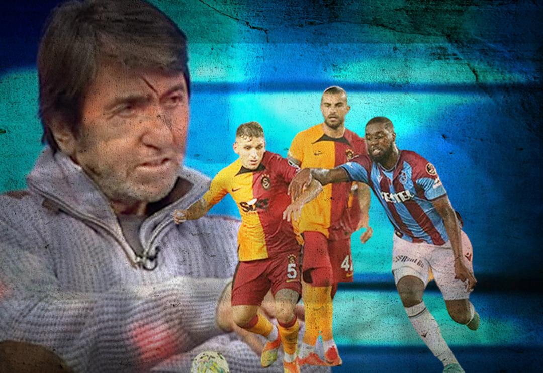 SON DAKİKA: Rıdvan Dilmen, Galatasaray Trabzonspor ma&ccedil;ının ilk yarısı sonrası iki takım taraftarını da kızdırdı! 