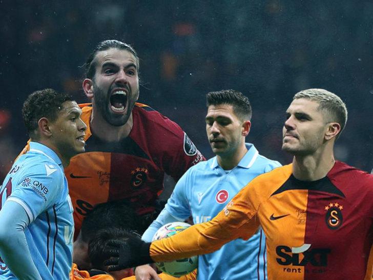 MAÇ SONUCU: Galatasaray durdurulamıyor! Aslan, Trabzonspor'u geriden gelerek devirdi...
