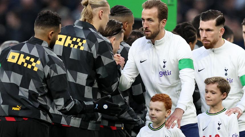 Tottenham'dan Manchester City'e dev çelme! Harry Kane tarihe geçti...