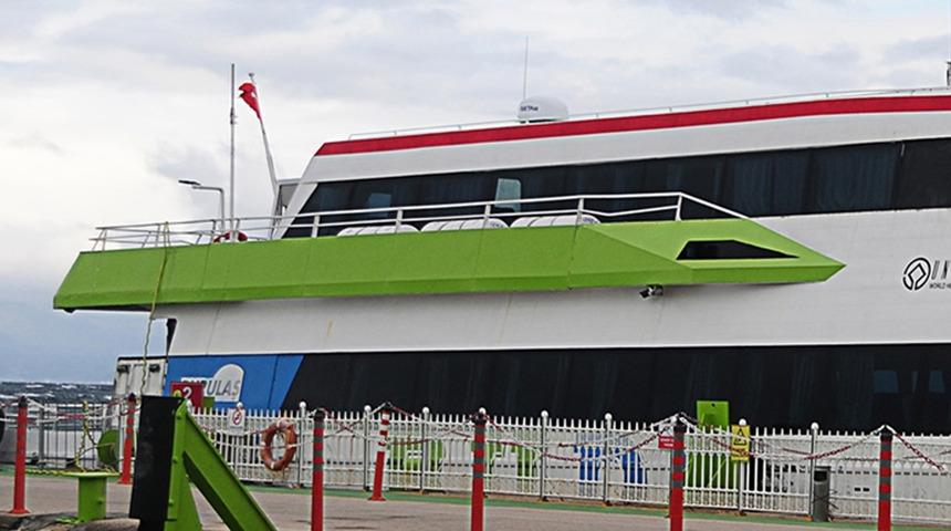 Bursa-İstanbul deniz otobüsü seferlerine fırtına engeli