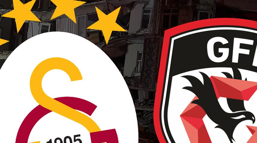 Kahramanmaraş’ta meydana gelen deprem sonrası gözler Gaziantep FK-Galatasaray maçına çevrildi! Karşılaşma iptal olacak mı?