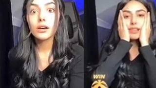 Deprem olduğu anlarda canlı yayındaydı! Saniye saniye panik anları... “Anne aklım gitti”