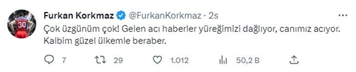 Kahramanmaraş'ta yaşanan deprem sonrası tek yürek oldular! Spor camiasındaki önde gelen isimlerden mesajlar... G4