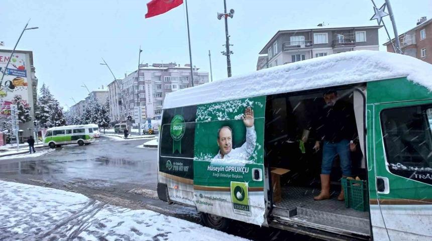 Ereğli Belediyesinden deprem bölgesine yardım