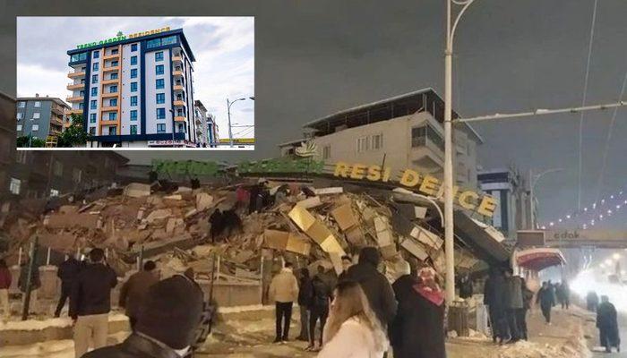 Malatya'da depremde çöken rezidansta isyan ettiren detay!
