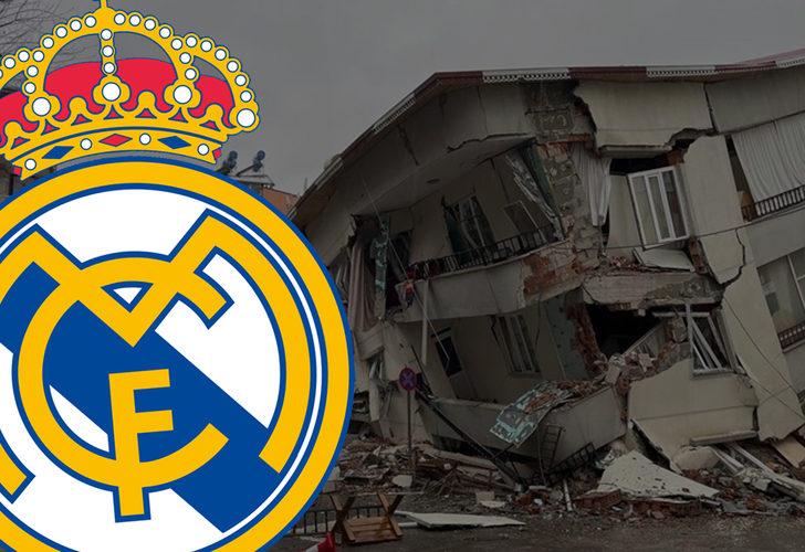 Real Madrid, Kahramanmaraş'ta yaşanan depreme sessiz kalamadı!