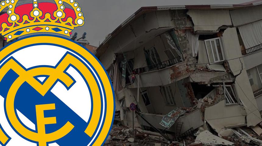 Real Madrid, Kahramanmaraş'ta yaşanan depreme sessiz kalamadı!