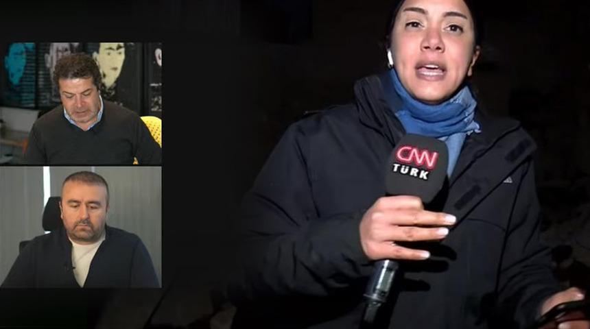 Fulya Öztürk ve Adem Metan, Adıyaman'dan Cüneyt Özdemir'e bağlandı! "Şehir merkezi ortada yok! Bir bebek aracımızda vefat etti"