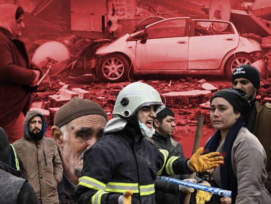 Kahramanmaraş 'ta 7.6 büyüklüğünde ikinci deprem