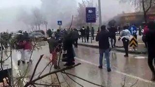 Hastanede panik anları! İkinci depremden böyle kaçtılar