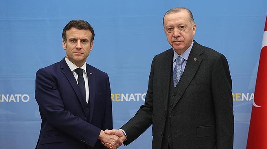 Fransa Cumhurbaşkanı Macron'dan Cumhurbaşkanı Erdoğan'a taziye telefonu