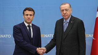 Fransa Cumhurbaşkanı Macron'dan Cumhurbaşkanı Erdoğan'a taziye telefonu