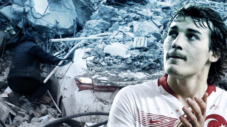 Milli futbolcu Çağlar Söyüncü deprem sonrası enkazla ilgili çağrıda bulundu! "Göçük altındalar ve haber alamıyoruz"