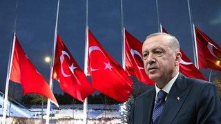 Kahramanmaraş'taki deprem sonrası Erdoğan duyurmuştu! Milli yas ilan edildi, bayraklar yarıya indirildi