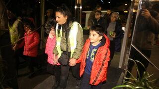 Depremden etkilenen vatandaşların bazıları misafir edilmek üzere Bodrum'a getirildi