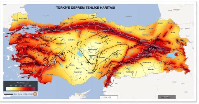 DEPREM RİSK HARİTASI