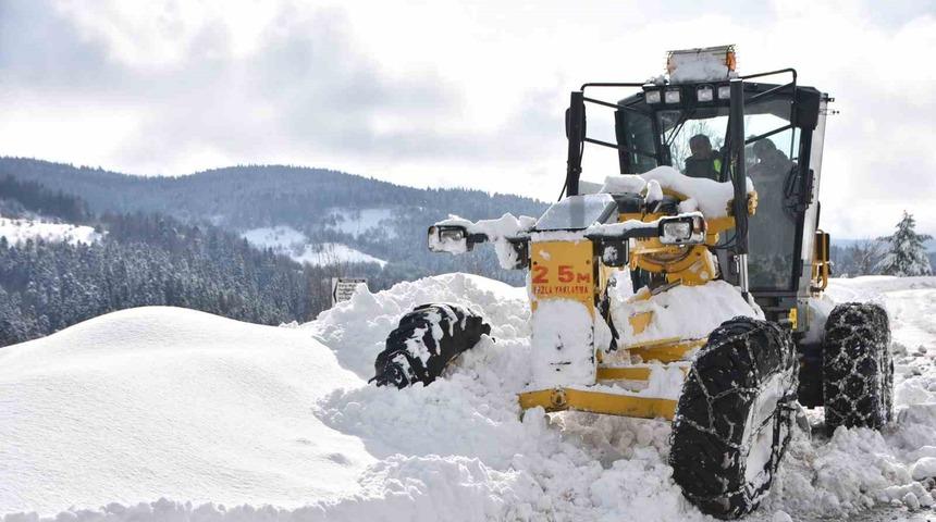 Sinop’ta 140 köy yolu ulaşıma kapalı