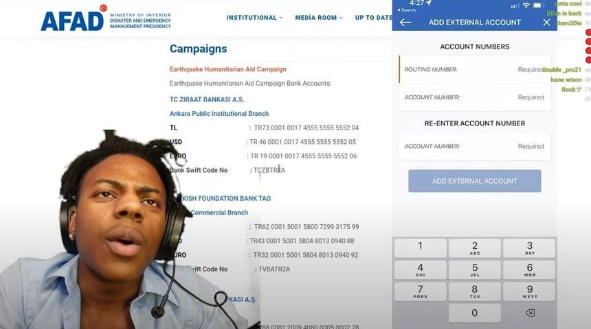 iShowSpeed, Elraenn,  Jahrein, Levo ve KendineMüzisyen... Dünyaca ünlü sosyal medya fenomenlerinden deprem bölgesi için destek: Yardım topladılar