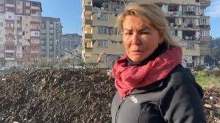 Sky News muhabiri deprem bölgesinden anlattı! Enkazdan sesler geldiğini söyledi... “O binada bağıran insanlar var”