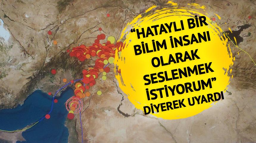 'Hataylı bir bilim insanı olarak seslenmek istiyorum' deyip uyardı! 'En az 3 fay segmenti kırılmış oldu' 1999 depremlerini örnek gösterip...