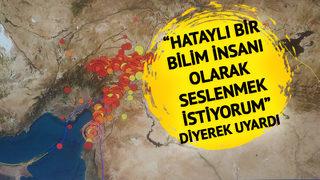 'Hataylı bir bilim insanı olarak seslenmek istiyorum' deyip uyardı! 'En az 3 fay segmenti kırılmış oldu' 1999 depremlerini örnek gösterip...