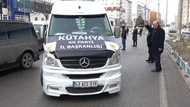Gönüllü madenciler arama kurtarma çalışmalarına katılmak için deprem bölgesine hareket etti