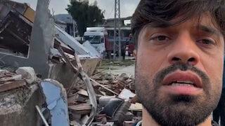 Eski milli futbolcu Gökhan Zan Hatay'dan canlı yayın açtı! 'Hiç kimse gelmedi, Hatay kaderine terk edilmiş! Yalvarıyorum...'